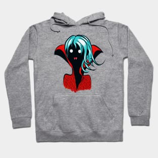 Funny Vampire Girl Character Hoodie